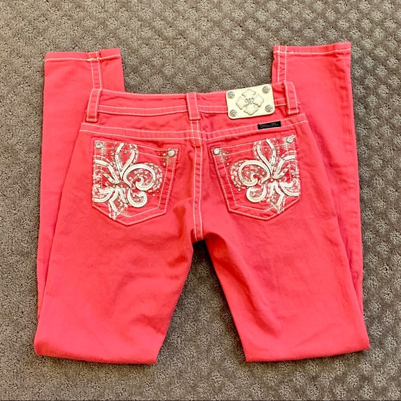 Miss Me Denim - New: Miss me hot pink bling skinny jeans
